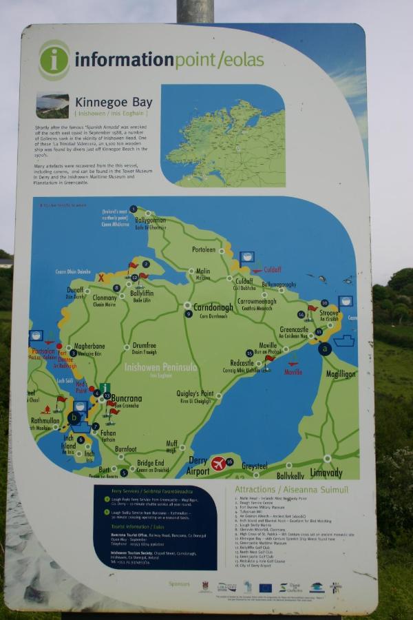 Wild Atlantic View Inishowen Greencastle  Dış mekan fotoğraf